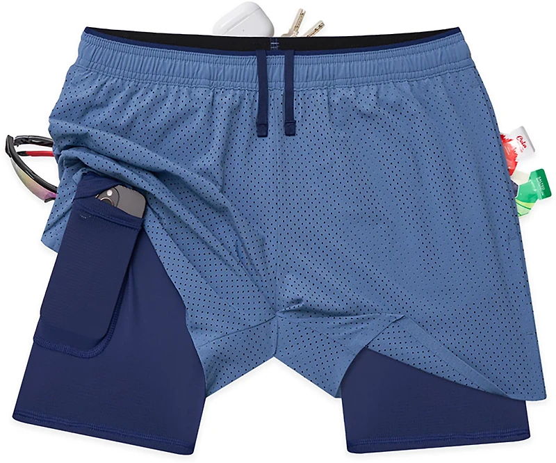 Chubbies Men's The Slate Skies Blocked Ultimate Training Shorts 5.5