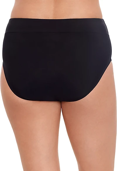 American Beach Women's Solid Shaper Swim Bottoms