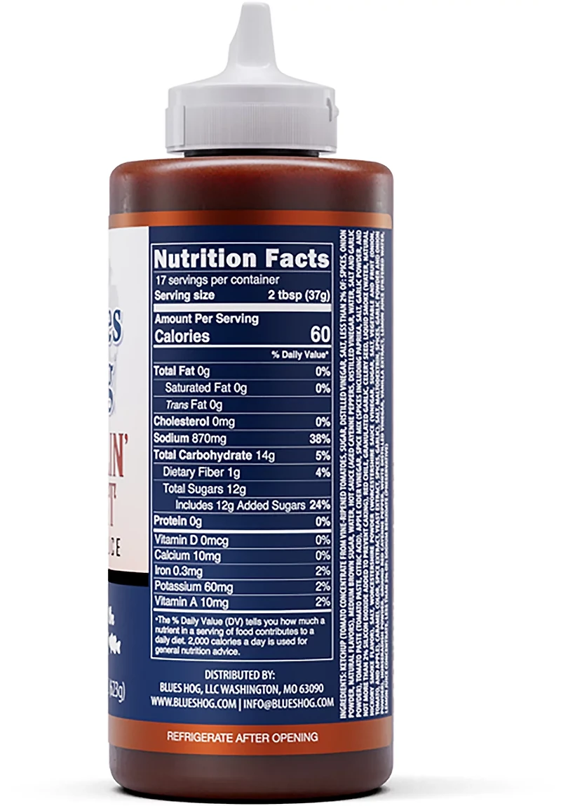 Blues Hog Sizzlin' Heat BBQ Sauce