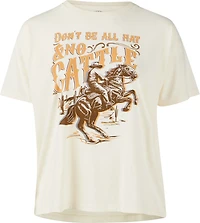 Live Outside the Limits Women's Don't Be All Hat Graphic T-shirt