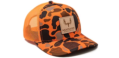 MEATEATER Men's Patch Camo Trucker Cap