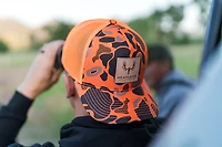 MEATEATER Men's Patch Camo Trucker Cap