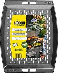Lodge Seasoned Cast Iron Grill Topper