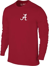 The Victory Men’s University of Alabama Primary Logo Rammer Jammer DS Long Sleeve T-shirt