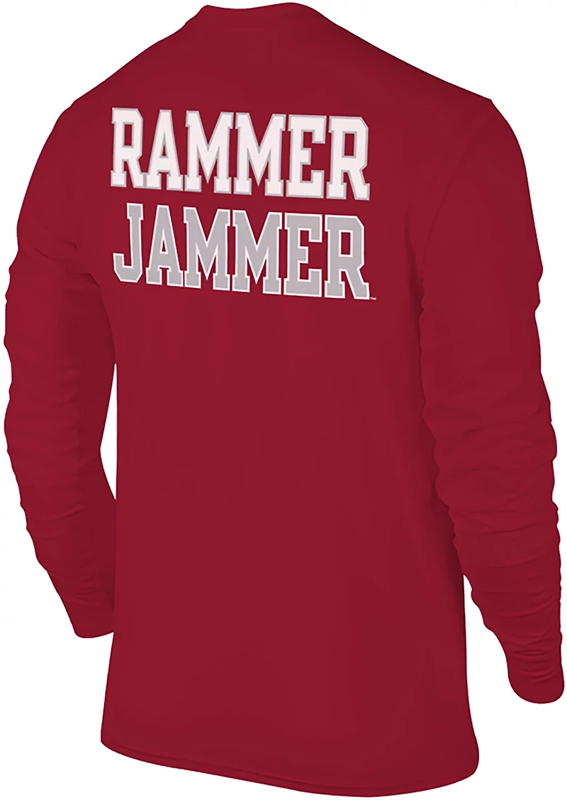 The Victory Men’s University of Alabama Primary Logo Rammer Jammer DS Long Sleeve T-shirt