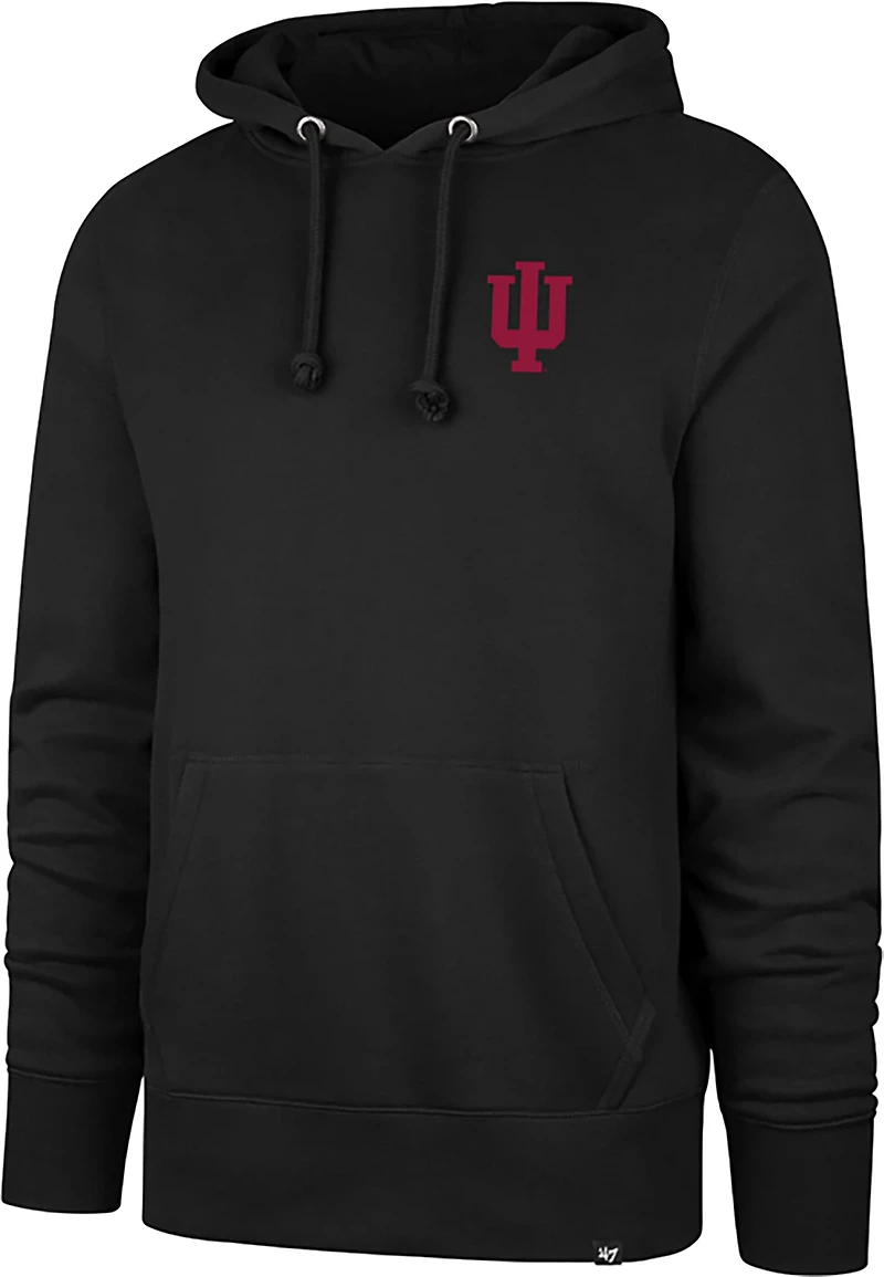 '47 Men's Indiana Hoosiers Regional Backer Headline Long Sleeve Hoodie