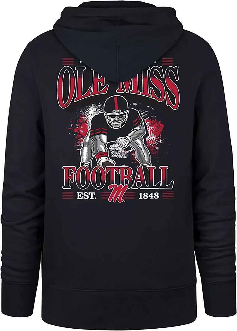 '47 Men's Ole Miss Rebels Regional Backer Headline Long Sleeve Hoodie
