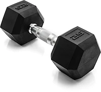 CAP Barbell 25 lb. Coated Hex Dumbbell - Single