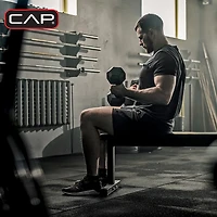 CAP Barbell 45 lb. Coated Hex Dumbbell - Single