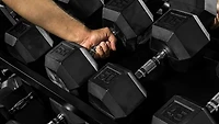 CAP Barbell 50 lb. Coated Hex Dumbbell - Single