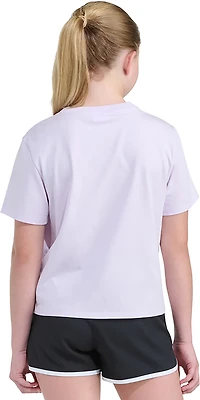 adidas Girls' Linear Bouquet Graphic T-shirt