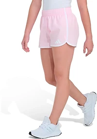 adidas Girls' Woven Pacer Shorts