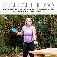 Franklin Sports Mini Pickleball Game Set