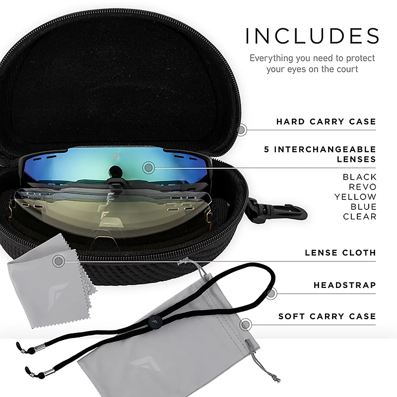 Franklin Sports Pickleball Eyewear Kit