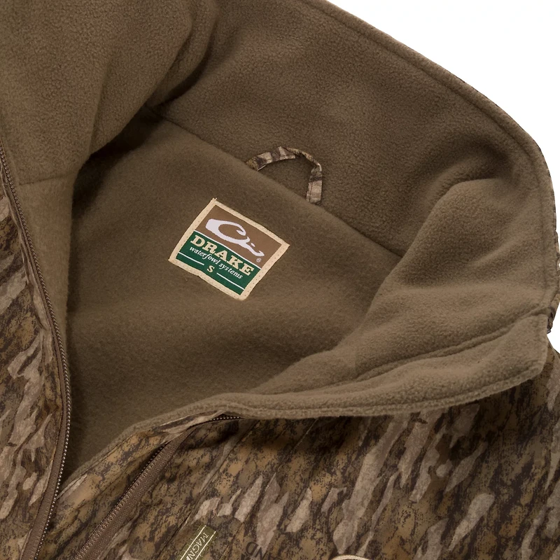 Drake Men's MST Half-Zip Eqwader Bottomland Jacket
