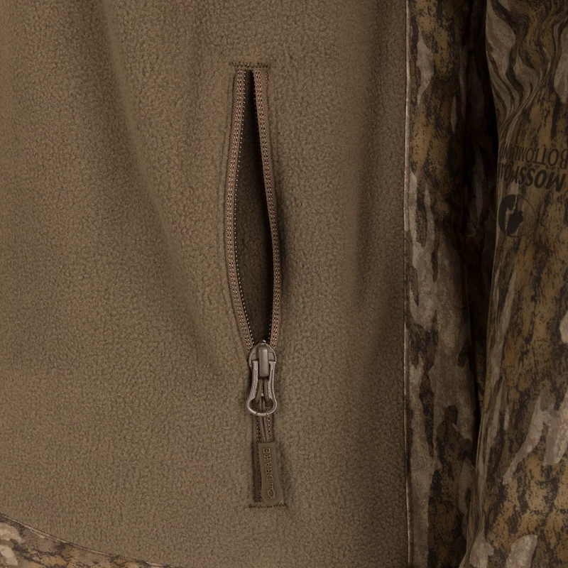 Drake Men's MST Half-Zip Eqwader Bottomland Jacket