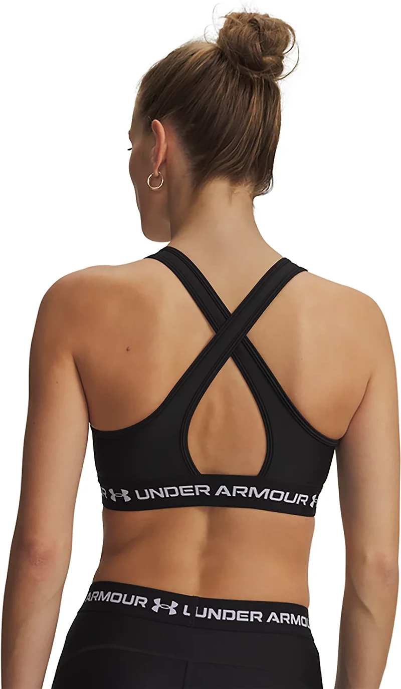 Under Armour Women's Crossback Mid Sports Bra