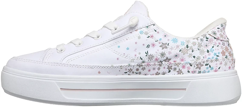 SKECHERS Women's Bobs Social Canvas Slip Shoes