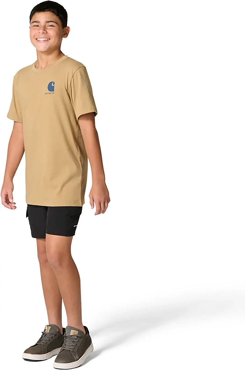Carhartt Boys' Short Sleeve Fish Hook T-Shirt
