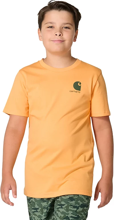 Carhartt Boys' Short Sleeve Camo Deer T-Shirt