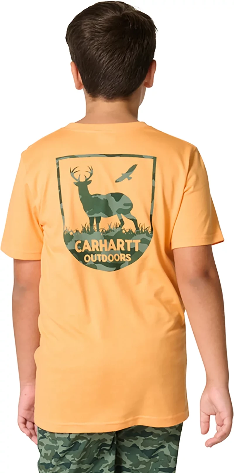 Carhartt Boys' Short Sleeve Camo Deer T-Shirt