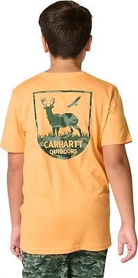 Carhartt Boys' Short Sleeve Camo Deer T-Shirt