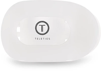 Teleties Medium Flat Round Clip