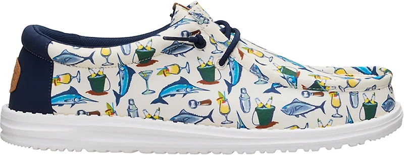 HEYDUDE Men's Wally Fish Lure Funk Saltwater Shoes