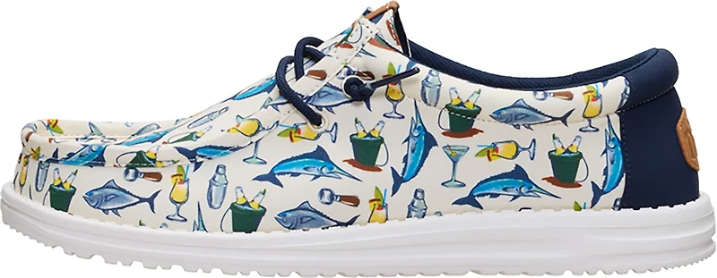 HEYDUDE Men's Wally Fish Lure Funk Saltwater Shoes
