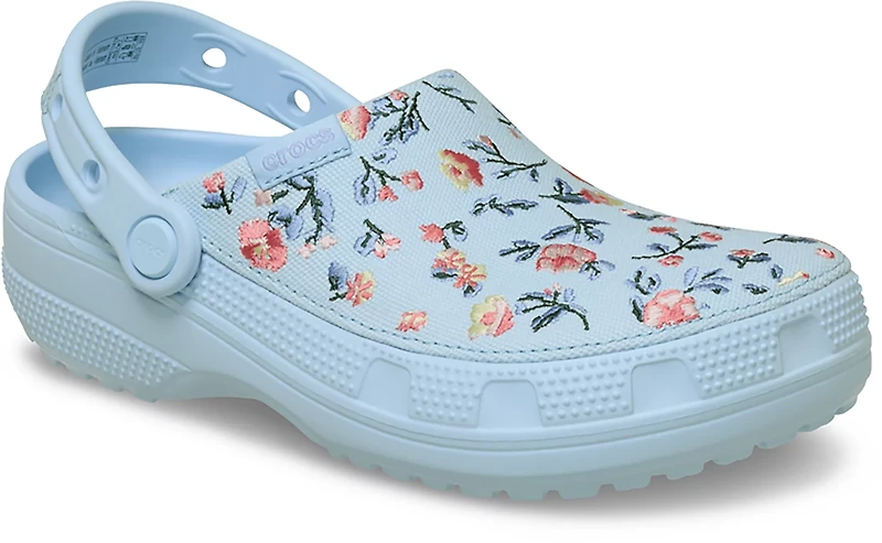 Crocs Classic Crafted Floral Clogs