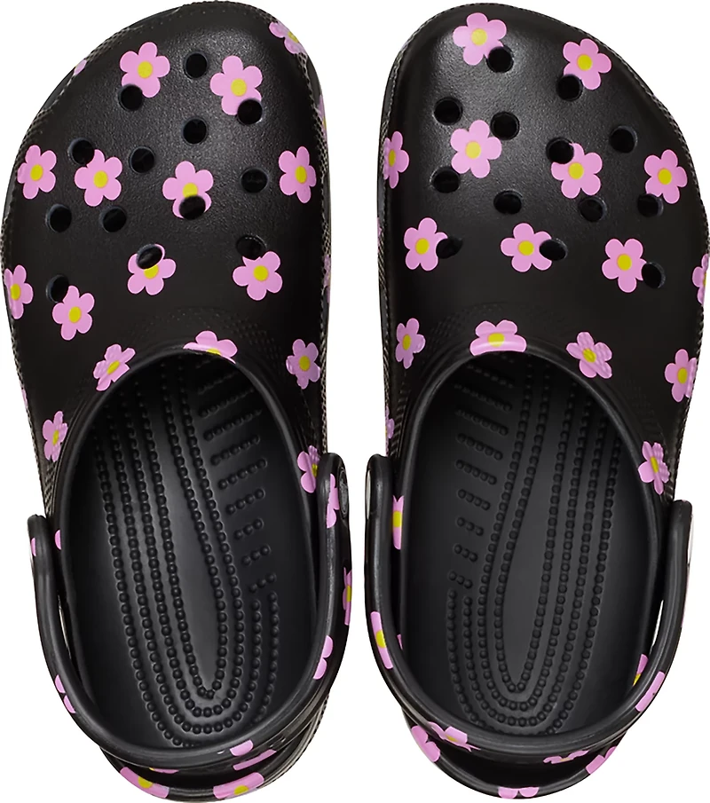 Crocs Kids' Flower Classic Clogs