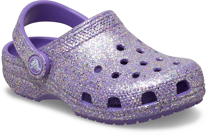 Crocs Kids' Fantasy Glitter Classic Clogs