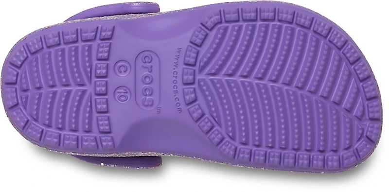 Crocs Kids' Fantasy Glitter Classic Clogs