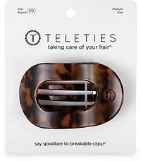 Teleties Medium Flat Round Clip