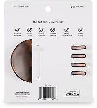 Teleties Medium Flat Round Clip