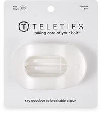 Teleties Medium Flat Round Clip
