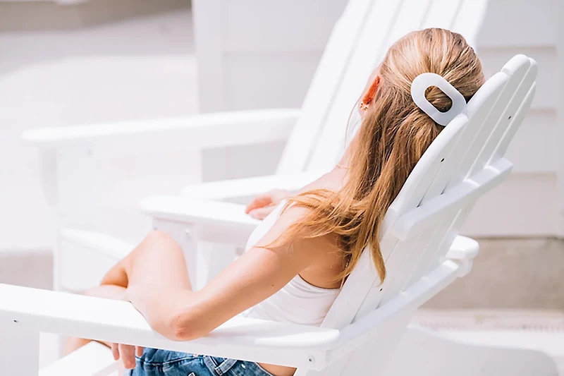 Teleties Medium Flat Round Clip