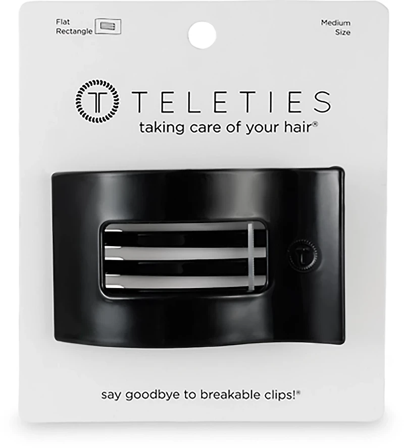 Teleties Medium Flat Rectangle Clip