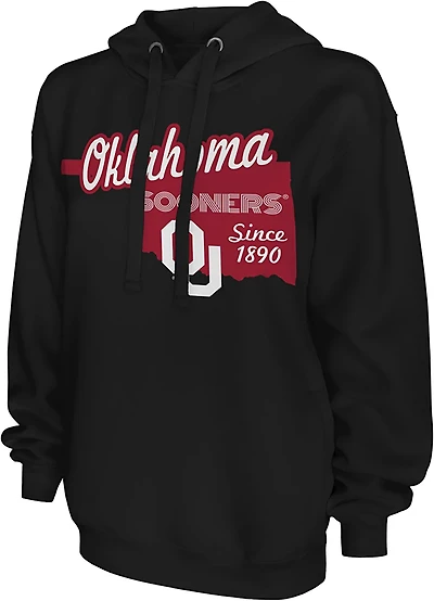 The Victory Women's University of Oklahoma School Script Over State Hoodie