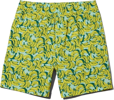 O'Rageous Men's Banana Printed Volley Shorts 6 in.