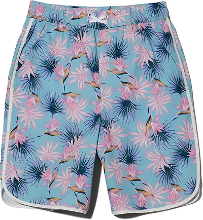 O'Rageous Boys' Scallop Hem Printed E Block Boardshorts