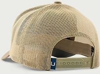 Huk Men's Leath Patch Trucker Cap