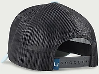 Huk Men's Leath Patch Trucker Cap