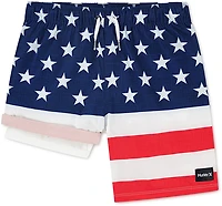 Hurley Boys' Americana Pull On Swim Shorts