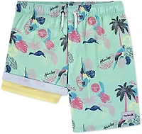 Hurley Boys' Parrot-Dise Pull On Swim Shorts