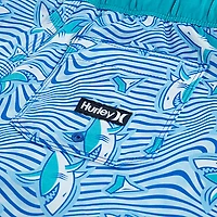 Hurley Boys' Dizzy Shark Pull On Swim Shorts