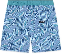 Hurley Boys' Dizzy Shark Pull On Swim Shorts
