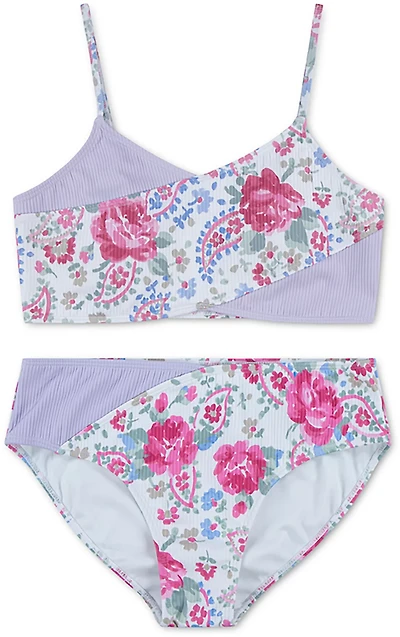 abercrombie kids Girls' Cross Wrap 2-Piece Swimsuit