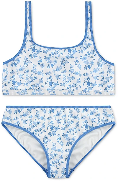 abercrombie kids Girls' Scoop Neck 2-Piece Swimsuit