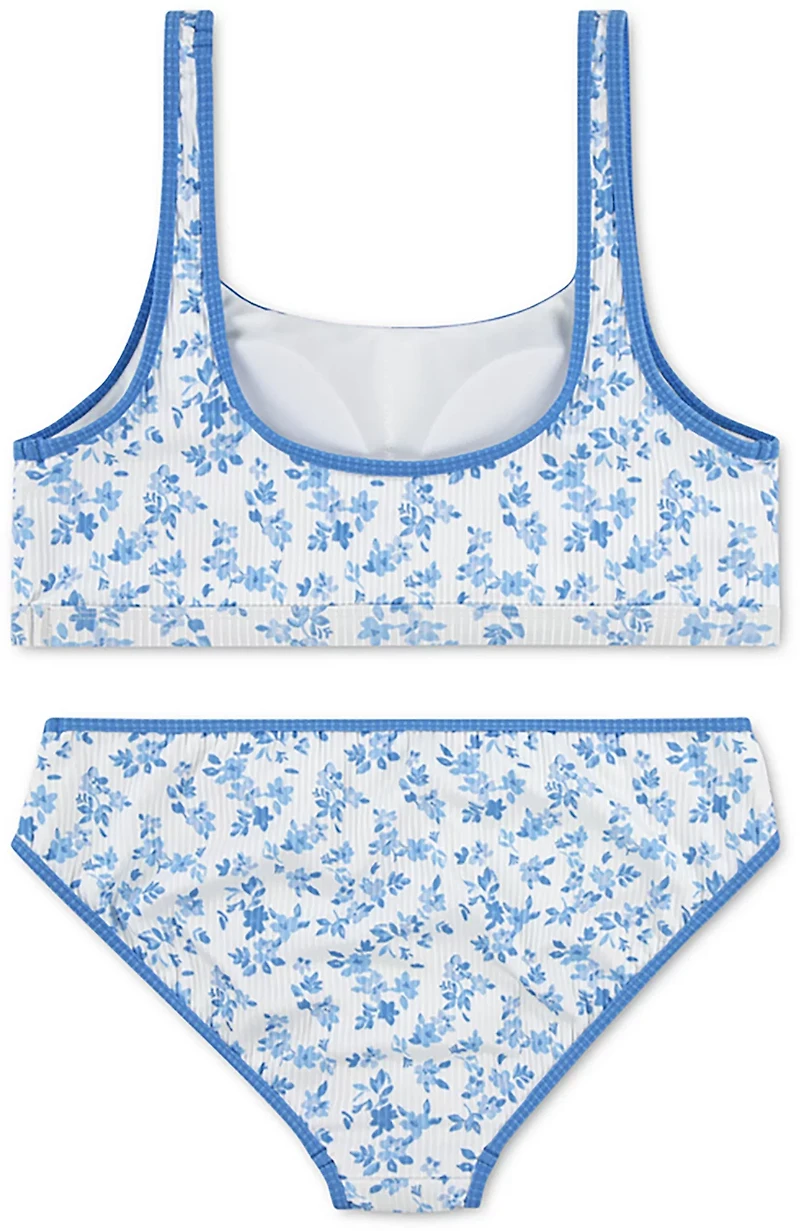 abercrombie kids Girls' Scoop Neck 2-Piece Swimsuit
